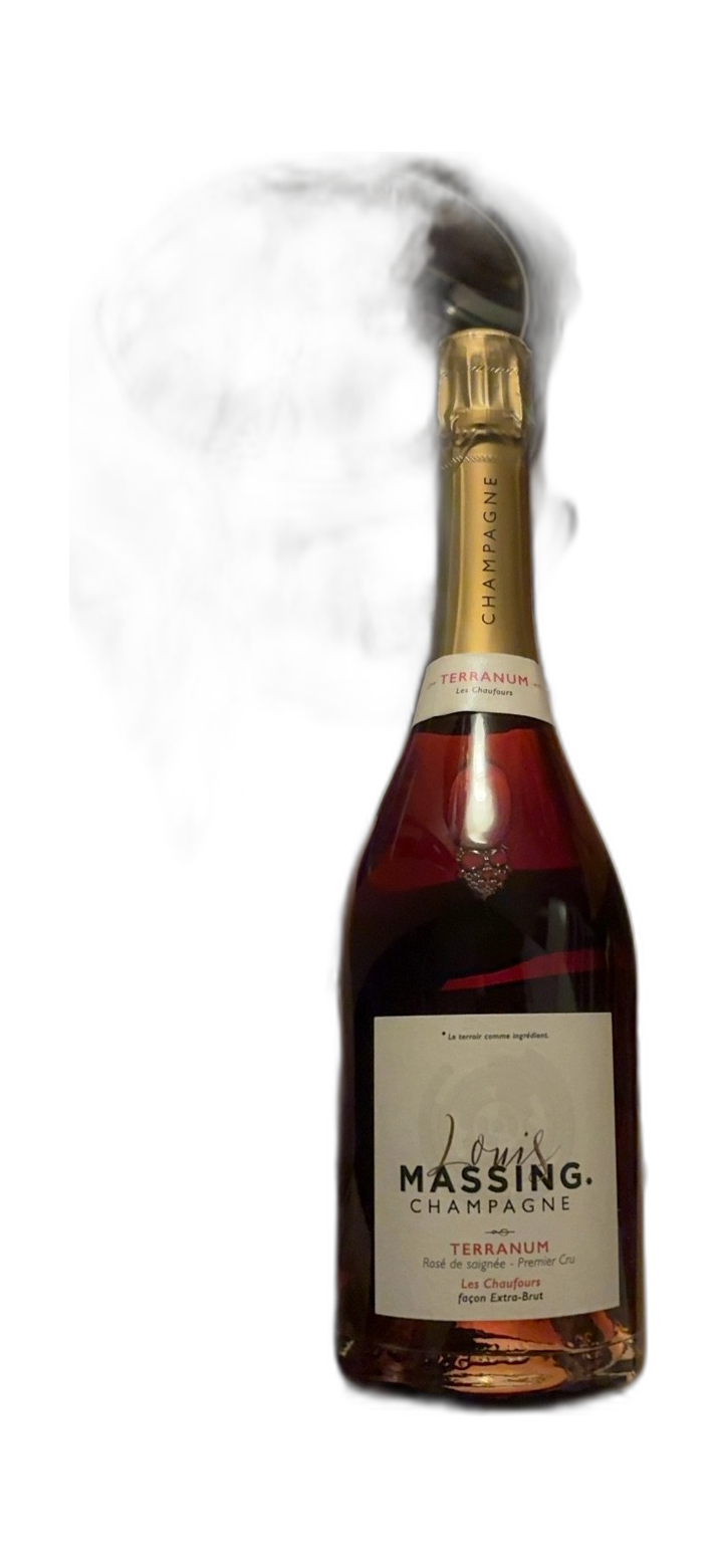 Terranum Rosé de Saignée Premier Cru Les Chaufours Façon Extra-Brut
