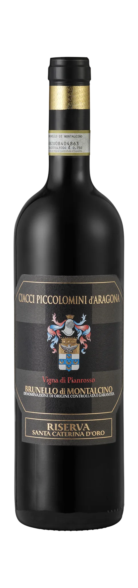 Brunello di Montalcino Vigna di Pianrosso Santa Caterina d'Oro Riserva