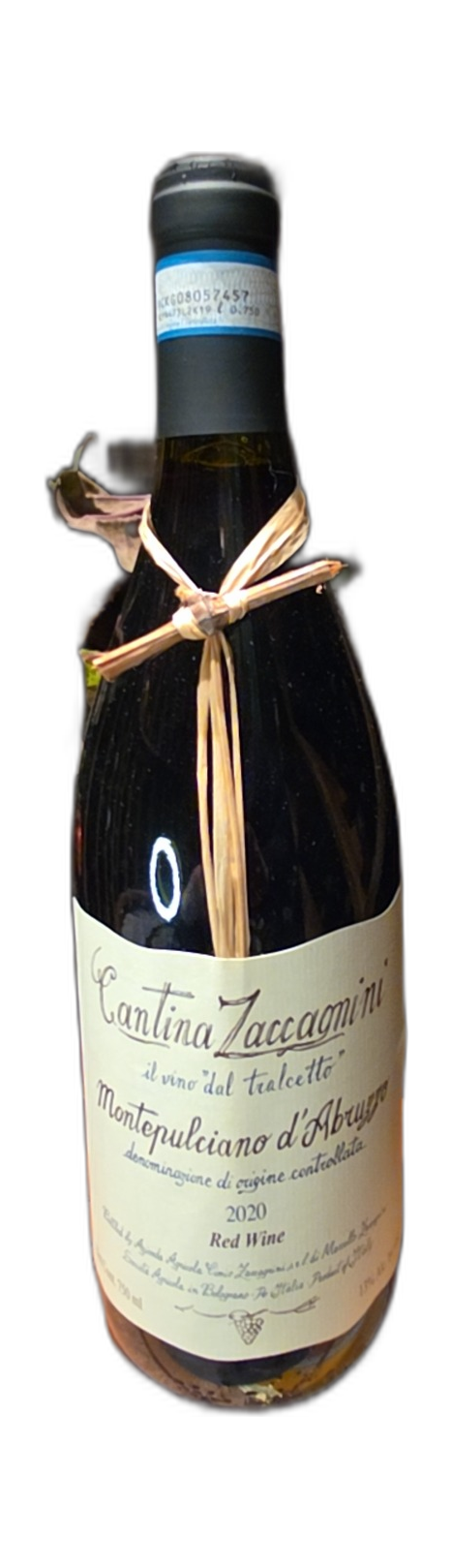 Montepulciano d'Abruzzo il vino dal tralcetto