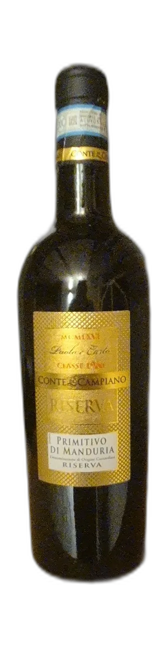 Primitivo di Manduria Riserva