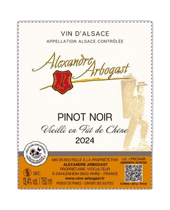 Pinot Noir Vieilli en Fûts