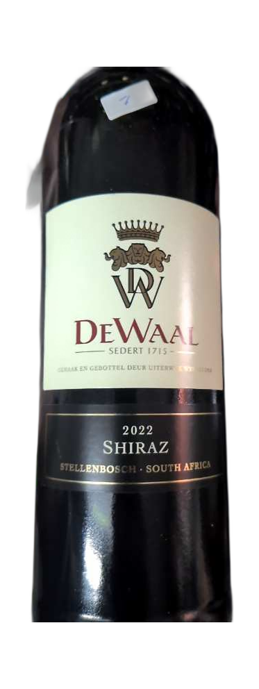 De Waal Shiraz