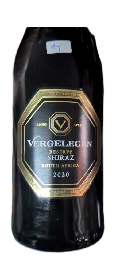 Vergelegen Reserve Shiraz