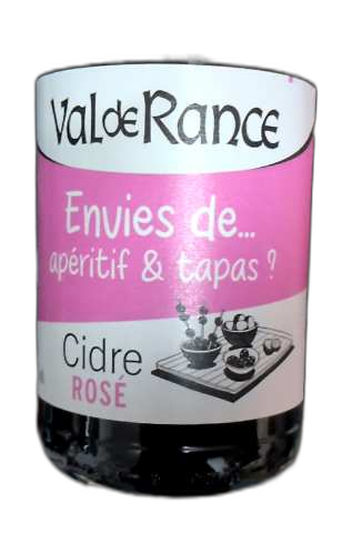Cidre Rosé Envies de... apéritif & tapas