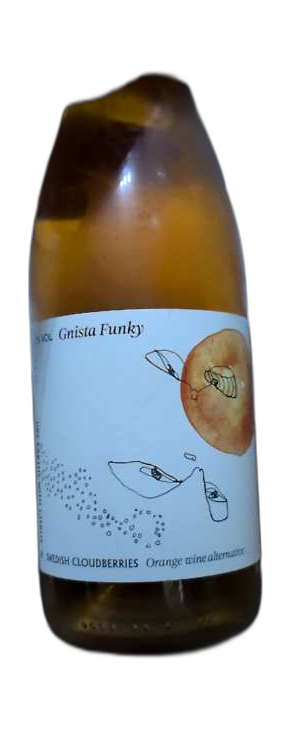 Gnista Funky Swedish Cloudberries Orange Wine Alternative