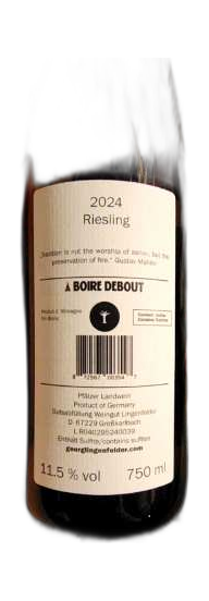 À Boire Debout Riesling