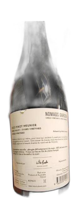 Nomads Garden Single Vineyard Pinot Meunier Evans Vineyard