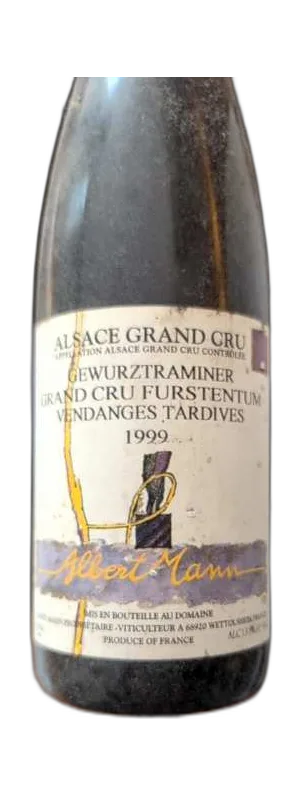 Gewurztraminer Grand Cru Furstentum Vendanges Tardives